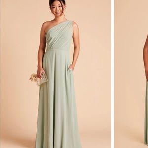 Birdy Grey Kira Bridesmaids Dress Sage Medium